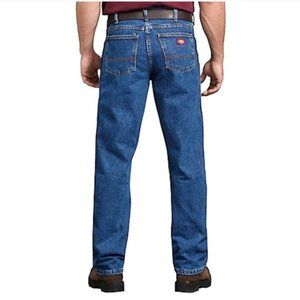 Dickies Men’s Loose Relaxed Fit Work Chore Distressed Jeans Sz 36